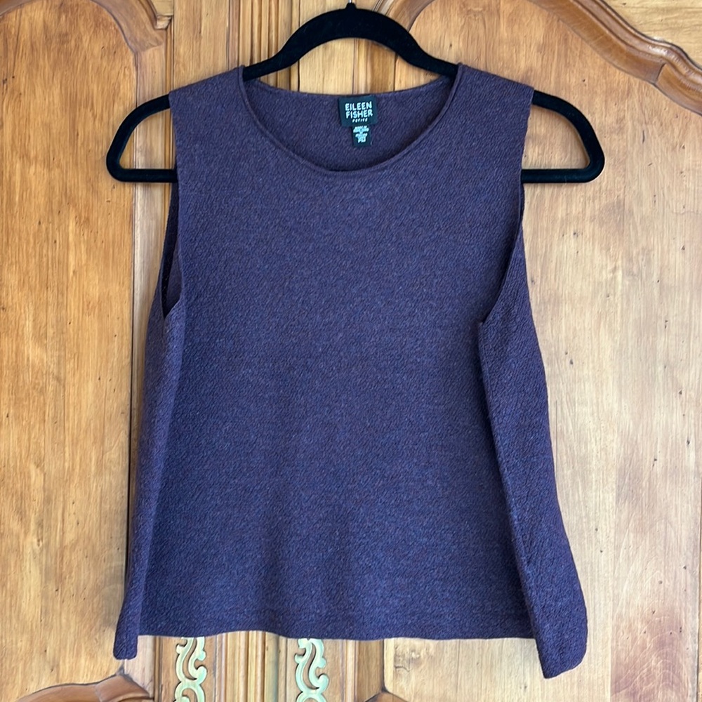 Eileen Fisher 100% wool tank top
